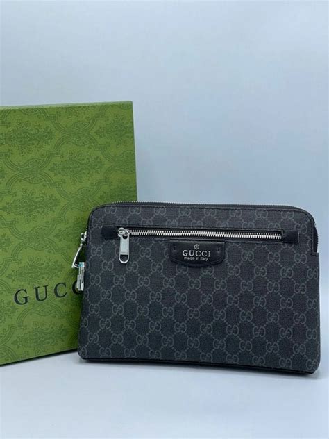 белый клатч gucci|Gucci Клатч Из Канваса с Логотипом .